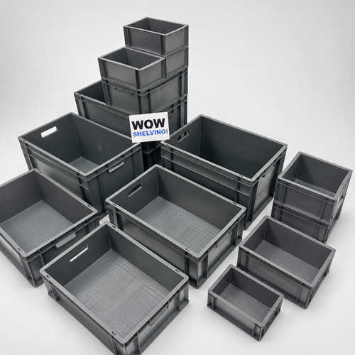 Heavy duty plastic storage - duty,