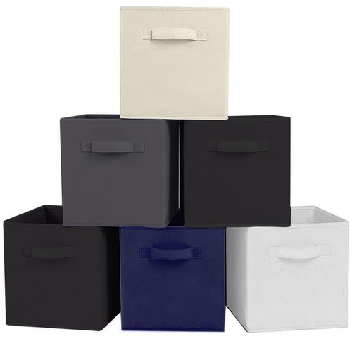 Foldable fabric storage - fabric, boxes