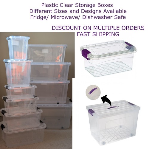 Plastic storage box - box, boxes
