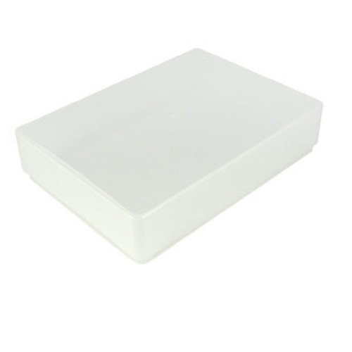 Clear plastic craft storage - clear, a4