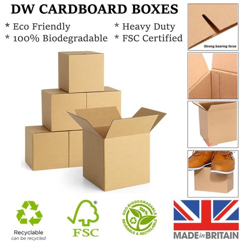 Cardboard boxes double - double, wall