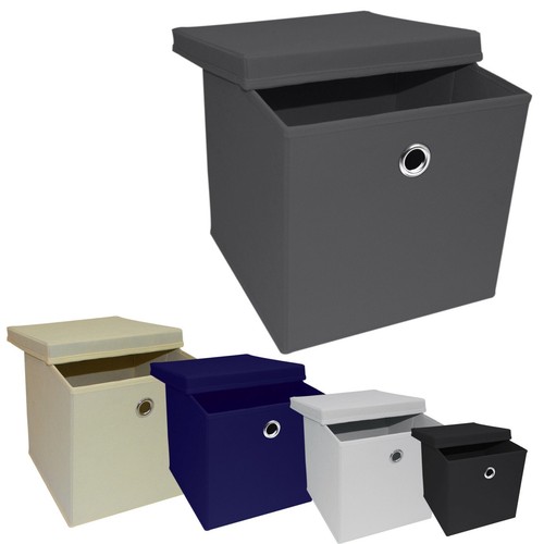 Foldable storage boxes with - storage,