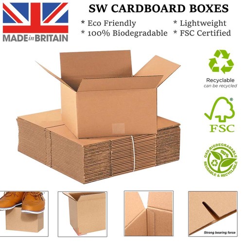 Cardboard boxes single - cardboard,