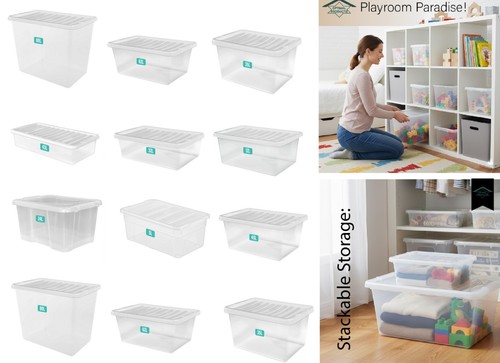 Strong plastic stackable - plastic,