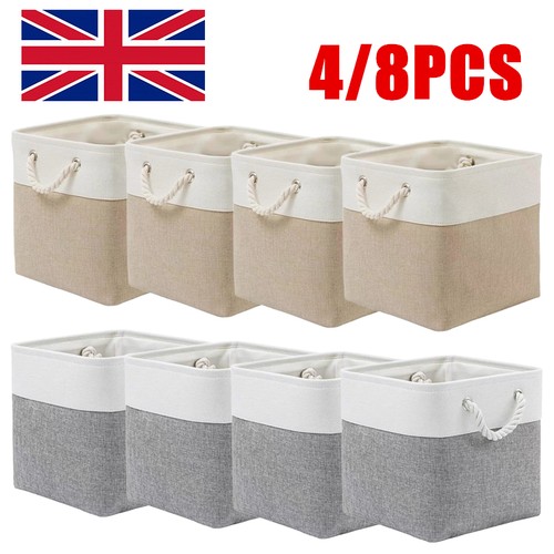 Cube storage boxes fabric - 4-8x,