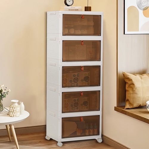 Tier foldable wardrobe - 4,