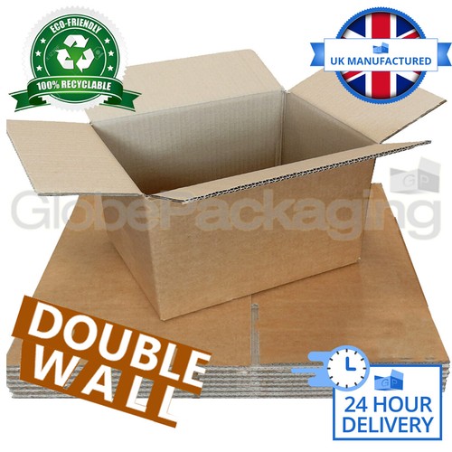 Double wall cardboard - double, boxes